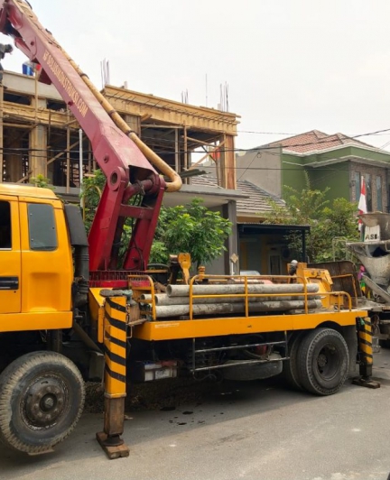 Harga Sewa Pompa Beton Mini | Jasa Rental Concrete Pump