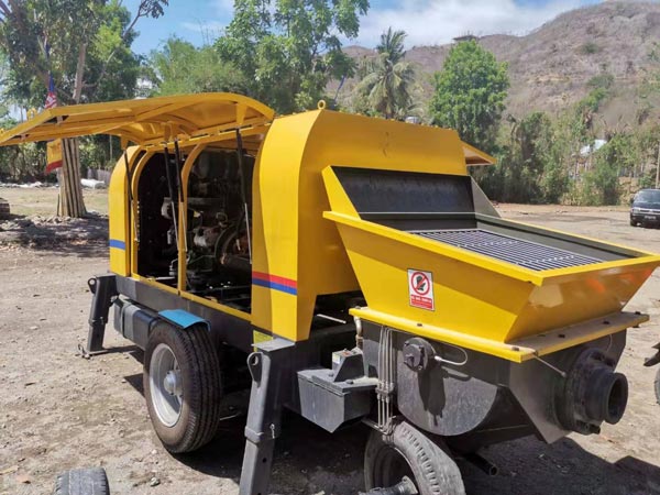 Harga Sewa Pompa Beton Kodok | Rental Concrete Pump Portable