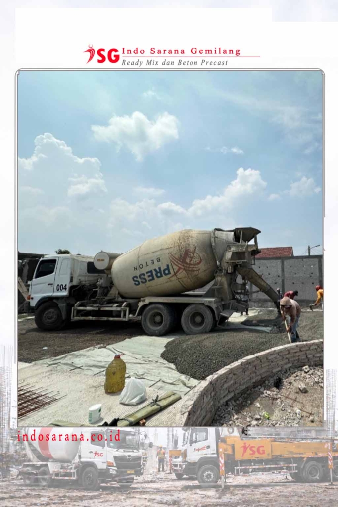 Harga Minimix Cikarang Jual Beton Cor per Tiga Kubik (M3)